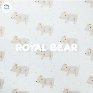 Airy Breathable Matress ผ้าปูเบาะนอนทารกหายใจผ่านได้ ไซส์ (Xl-70) ขนาด 70X130Cm. Royal Bear