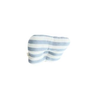 Little Seeds Baby Pillow หมอนหลุมหัวทุย ช่วยพยุงศรีษะให้คงรูปสวย Blue Stripe