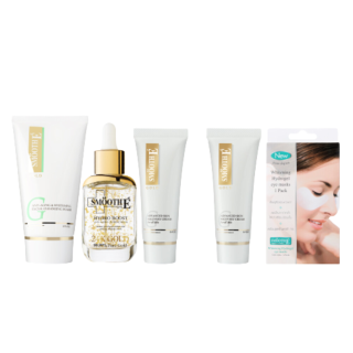 Smooth E Gold Total Recovery Set ชุดบำรุงผิวหน้า ลดเลือนริ้วรอยก่อนวัย ยกกระชับผิว เสริมสร้างคอลลาเจนให้ผิว ต่อต้านอนุมูลอิสระ