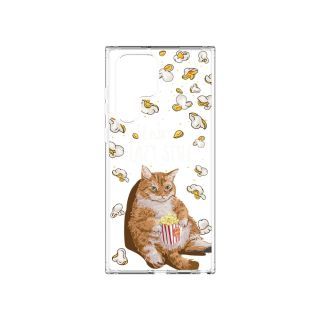 HI-SHIELD เคสโทรศัพท์ Stylish Samsung S22 Ultra / Samsung S23 Ultra ลาย Popcorn Cat (S075)