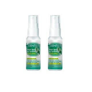 Dentiste' Mouth Spray Zinc Pyridinium สเปรย์ฉีดช่องปาก ลมหายใจสดชื่น 20ML. (แพ็ค 2)