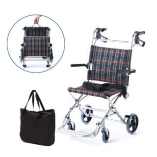 รถเข็นผู้ป่วย รถเข็นคนชรา รถเข็นผู้พิการWheelchairวิลแชร์ อลูมิเนียม C-WHGK-900-1LX