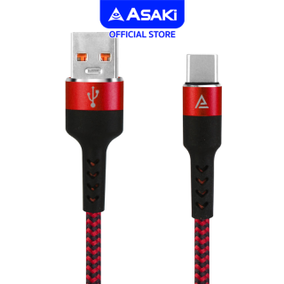 Asaki Charging Cable สายชาร์จและซิงค์ข้อมูล TYPE C ชาร์จเร็ว 5.0A ระบบ ANDROID รุ่น A-2307