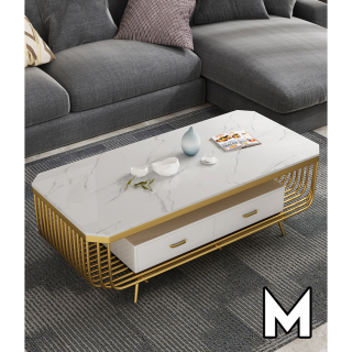 [Pre-Order] Home Studio Design Coffee Table III โต๊ะกลางท็อปหินอ่อน หินอ่อน