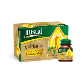 BRAND'S ซุปไก่สกัด ผสมใบแป๊ะก๊วยและโสม ขนาด 70 มล.จำนวน 6 ขวด (สั่งซื้อสูงสุด 6 ชิ้น/1 คำสั่งซื้อเท่านั้น)