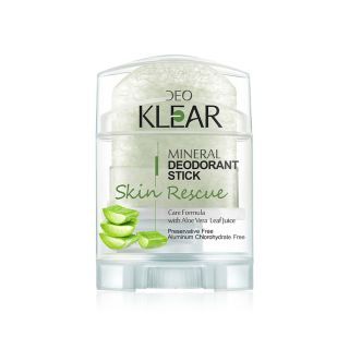 DEOKLEAR Skin Rescue Mineral Deodorant Stick โรลออนสารส้มธรรมชาติ ช่วยระงับกลิ่นกายตลอดวัน