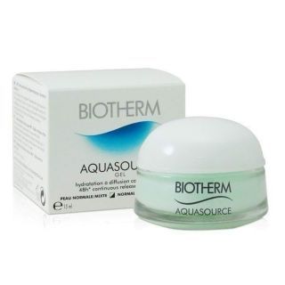 Biotherm Aquasource gel มอยส์เจอร์ไรเซอร์เติมความชุ่มชื่นและน้ำหล่อเลี้ยงผิว 15ml