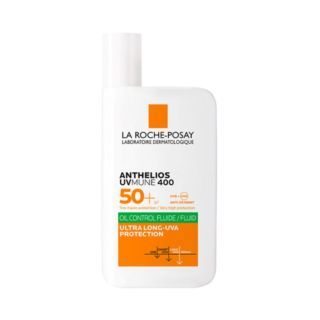 La Roche Posay Anthelios uv mune400 oil control fluid spf50+ กันแดดเนื้อฟลูอิดสำหรับผิวมัน 50ml