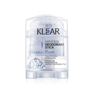 DEOKLEAR Classic Pure Mineral Deodorant Stick ปกป้องกลิ่นกายแห้งสบาย ไม่ทิ้งคราบ