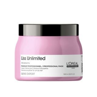 LOREAL Serie Expert Prokeratin Liss Unlimited มาส์กบำรุงผม สำหรับผมชี้ฟูให้เรียบตรง 500ml