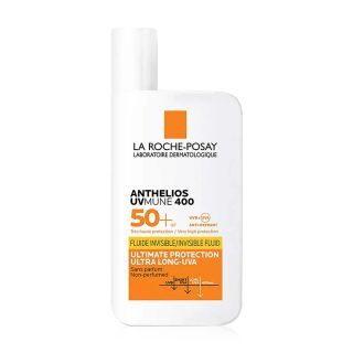 La Roche Posay Anthelios Uvmune Invisible Fluid spf 50+ กันแดดเนื้อฟลูอิด สำหรับผิวที่บอบบางไวต่อแดด 50ml