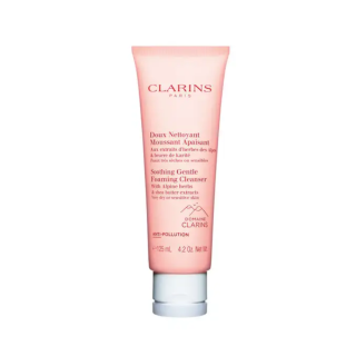 CLARINS Soothing Gentle Foaming Cleanser คลีนเซอร์ เหมาะสำหรับผิวแห้งหรือผิวแพ้ง่าย 125ml