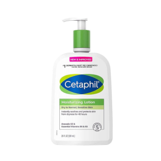 Cetaphil Moisturizing Lotion New & Inproved โลชั่นบำรุงผิว เนื้อโลชั่นบางเบา 591ml.