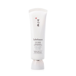 Sulwhasoo UV Wise Brightening Multi Protector Creamy Glow SPF50+PA++++ ผลิตภัณฑ์กันแดดปกป้องผิว 50ml