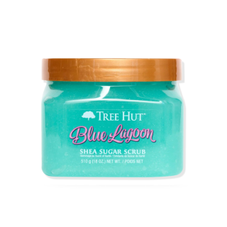 TREE HUT Blue Lagoon Shea Sugar Scrub สครับน้ำตาล กลิ่น บลู ลากูน 510g.