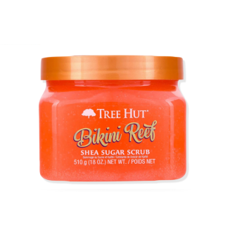 TREE HUT Bikini Reef Shea Sugar Scrub สครับน้ำตาล กลิ่น บิกินี รีฟ 510g.