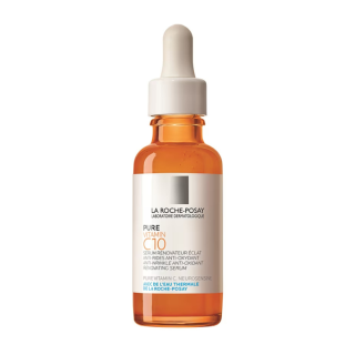 La Roche Posay Pure Vitamin C10 Serum เซรั่มลดผิวหมองคล้ำ เพิ่มความกระจ่างใส 30ml