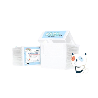 Pumpnom Toby สำลีเช็ดอเนกประสงค์แบบแห้ง Baby & Kids Dry Wipes จำนวน 45 แผ่น