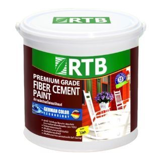 RTB Paint - [ชนิดโปร่งแสง] สีทาไม้ฝาไฟเบอร์ซีเมนต์ 1 gal. ชนิดด้าน(Matt)