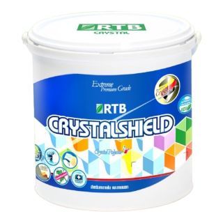 RTB Paint - Crystal Shield สีทาอาคารภายนอก 1 gal. ชนิดเนียน(Sheen)