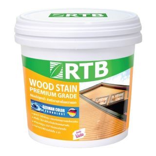 RTB Paint - สีย้อมและทาไม้ 1/4 gal. ชนิดเงา(Gloss)