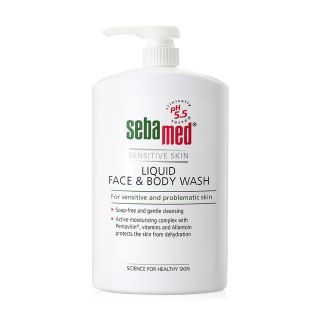 Sebamed Liquid face&body wash ครีมอาบน้ำ สำหรับผิวบอบบางแพ้ง่าย 1000ml