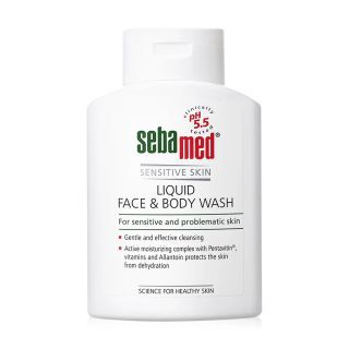 Sebamed Liquid face&body wash ครีมอาบน้ำ เหมาะสำหรับผู้มีปัญหาผิว 200ml