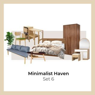 Minimalist Haven Set 6  (7 pcs.)