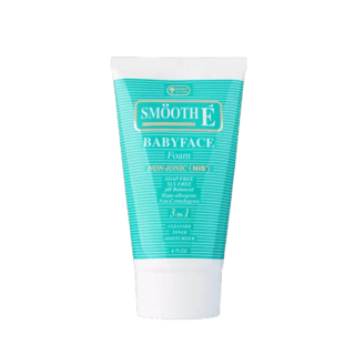 Smooth E Babyface Foam 4 Oz โฟมไม่มีฟอง Non-Ionic บรรเทาอาการอักเสบของผิว ยับยั้งเชื้อแบคทีเรีย