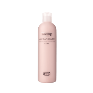 Smooth E Every Day Shampoo 500 ml. แชมพูสูตรอ่อนโยน (No More Tear) ช่วยเพิ่มน้ำหนักให้เส้นผม ทำให้ผมนุ่มลื่นไม่พันกัน