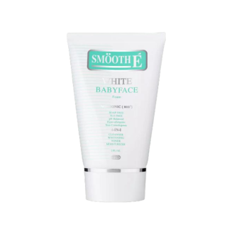 Smooth E White Babyface Foam 2 Oz. โฟมล้างหน้าสมูทอี สูตรไม่มีฟอง Non-Ionic ทำความสะอาดผิวล้ำลึก ไม่อุดตันผิว