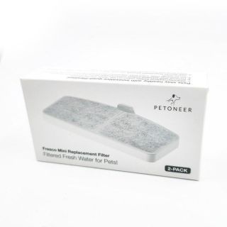 Petoneer Fresco Mini Replacement Filter แผ่นกรองเปลี่ยนทดแทนสำหรับน้ำพุแมว Petoneer รุ่น Fresco Mini (1 กล่อง/2 แผ่น)