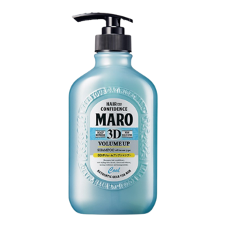 Maro 3D Volume Up Shampoo Cool แชมพูมาโร่ 3in1 นวัตกรรมจากญี่ปุ่น สูตรเย็นสดชื่น 400 ml.