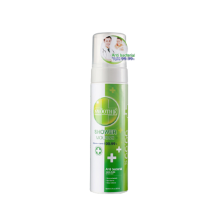 Smooth E Mild & Moisturizing Antibacterial Shower Mousse 200 ml. - ครีมอาบน้ำเนื้อมูส สูตรอ่อนโยนและแอนตี้แบคทีเรีย สมูทอี (แพ็ค 2)