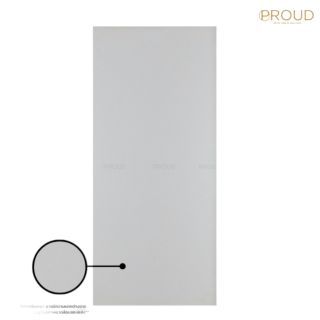 PROUD รุ่น YG 01 สีขาว บานประตูภายใน UPVC เกรด A บานเลื่อนเซาะร่อง ขนาด 80x200x3.5 ซม.