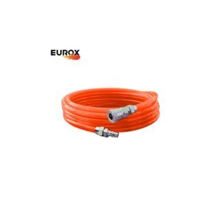 EUROX สายลมพร้อมใช้ + สปริง E 5x8 20ม. ส้ม (03-002-422)