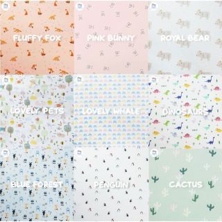 Airy Breathable Matress Sheet Cotton (Size L-60) ผ้าปูเบาะนอนหายใจผ่านได้ สำหรับเบาะขนาด 60X120 ซม.