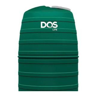 DOS ถังเก็บน้ำบนดิน รุ่น GREENERY 1500 ลิตร ECO-04/GR-1500L สี Leaf Green