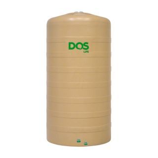 DOS ถังเก็บน้ำบนดิน รุ่น PORCIO 1500 ลิตร COM-02/CM-1500L สี Cream (CM)