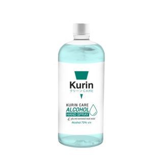 kurin care alcohol refill แอลกอฮอล์ 70% แห้งไว ใช้เติมแอลกอฮอร์ (สเปรย์ล้างมือ) ขนาด 450ml.