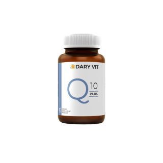 Dary Vit Co Q 10 Plus ดารี่ วิต อาหารเสริม สารสกัด จาก โคคิวเท็น เมล็ดองุ่น ขนาด 30 แคปซูล 1 กระปุก