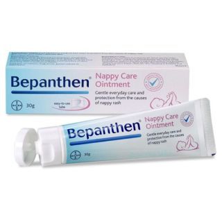 BEPANTHEN OINTMENT บีแพนเธน ออยเมนท์ ปกป้องดูแลผิวจากผื่นผ้าอ้อม 30g.