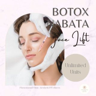 Phenomenal Botox NABOTA ลิฟกรอบหน้า (ไม่จำกัดยูนิต)