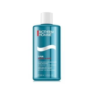 Biotherm Homme T-Pur Anti-Oil & Shine Lotion ผสานเกลือทั้งช่วยทำความสะอาดผิว และลดความมันบนใบหน้า 200ml