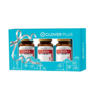 Clover Plus Gift set Zaza ซาซ่า สำหรับผู้หญิง (30 แคปซูล) x3