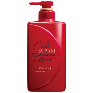 Tsubaki Premium Moist Conditioner ครีมนวดผมสูตรเพื่อผมชุ่มชื้น 490ml