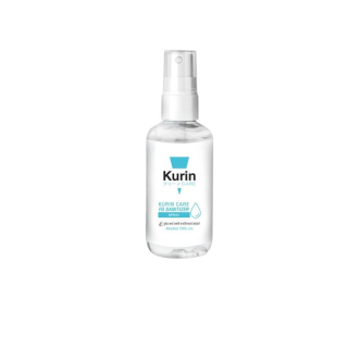 Kurin care alcohol hand spray สเปรย์แอลกอฮอล์ 70% สูตร FOOD GRADE เลขจดแจ้ง อย. 10-1-6400020198 ขนาดพกพา 35 ml.