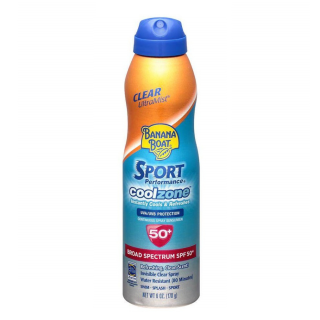 Banana Boat Sport Coolzone Sunscreen Spray SPF50+/PA+++ สเปรย์กันแดดสูตรเย็น 170g