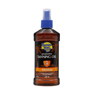 Banana Boat Deep Tanning Oil SPF 8 ผลิตภัณฑ์บำรุงผิวและทำผิวเป็นสีแทนธรรมชาติ 236ml