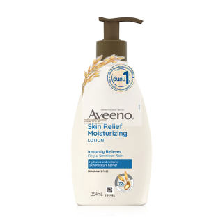 AVEENO skin relief moisturizing lotion โลชั่นสูตรเข้มข้นด้วย Triple Oat Complex  354ml